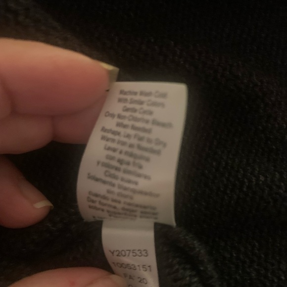 Venus fair isle grey sweater with embellishments and lace up sleeves M - Picture 12 of 14